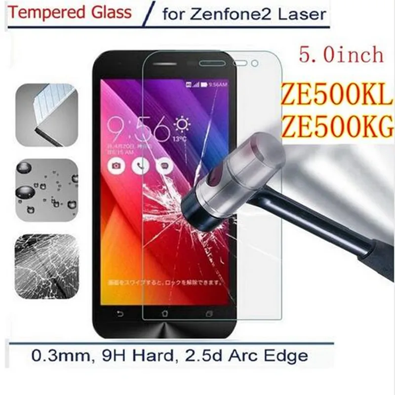 Премиум Закаленное стекло для ASUS_Z00ED Asus Zenfone 2 Laser ZE500KL ze500kg ze 500 kl kg Z00RD ME500KL Защитная