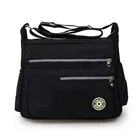 Новая женская сумка, водонепроницаемые нейлоновые сумки на плечо, повседневные однотонные модные маленькие сумки-мессенджеры, оригинальная стильная упаковка для отдыха