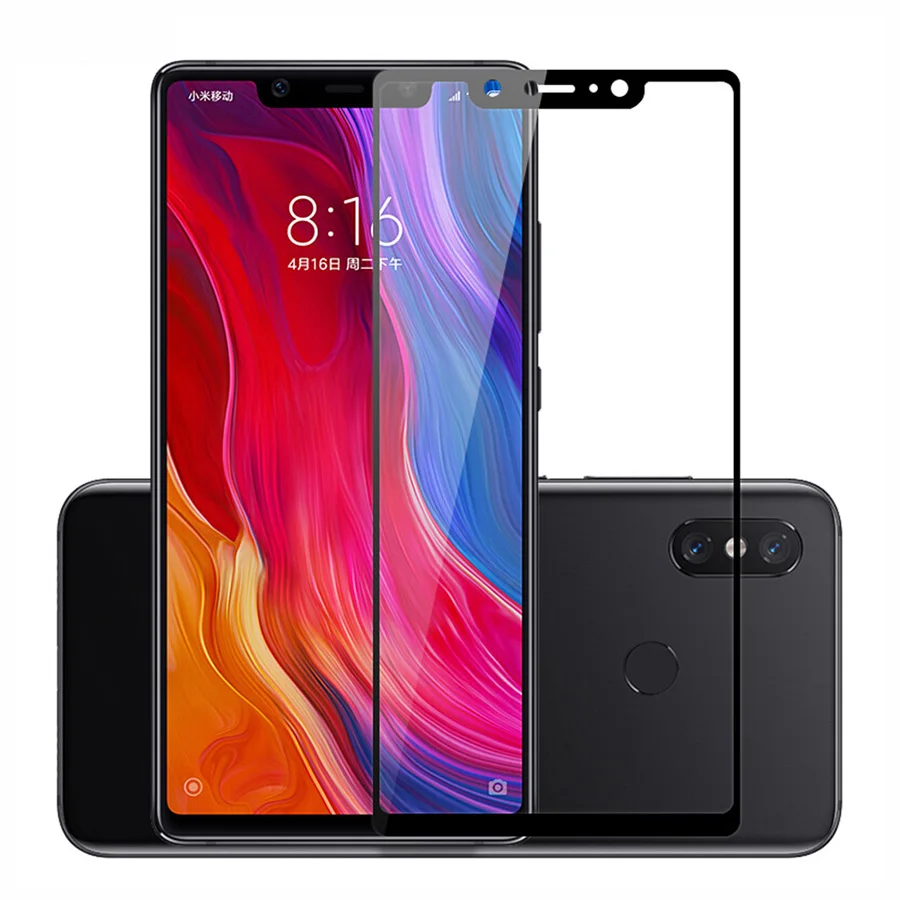 Закаленное стекло для Xiaomi mi 8 lite 8pro Mi8 8se полное покрытие Защита экрана Xiomi light pro