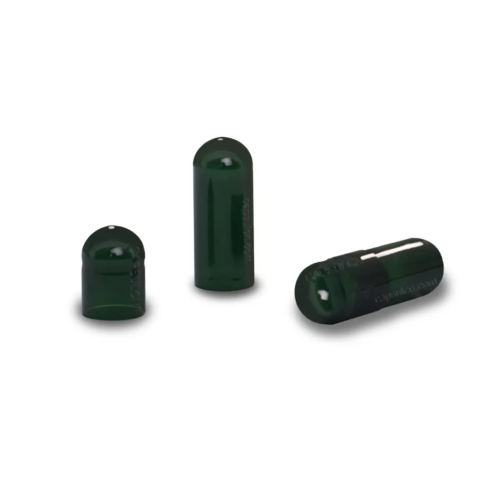 (Размер 00) 5000 штук/коробка пустые желатиновые раздельные капсулы для капсульных