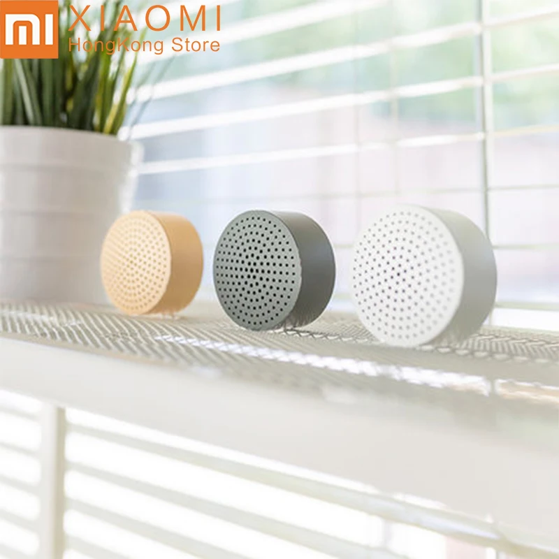 Оригинальный Xiaomi Bluetooth динамик Портативный беспроводной 4 0 стерео мини MP3 плеер