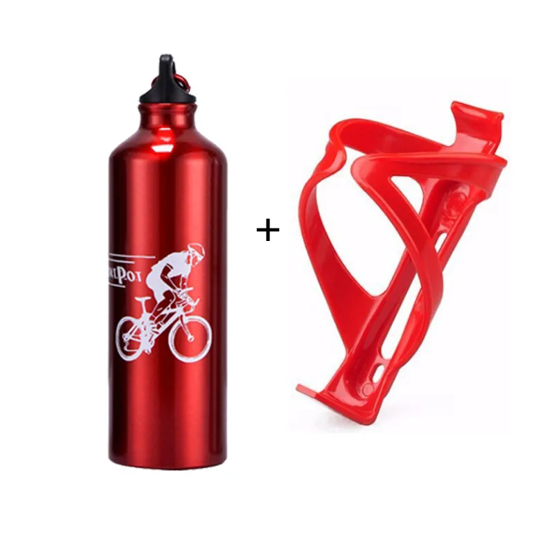 Спортивные бутылки для воды из алюминиевого сплава велосипедные велоспорта Agua