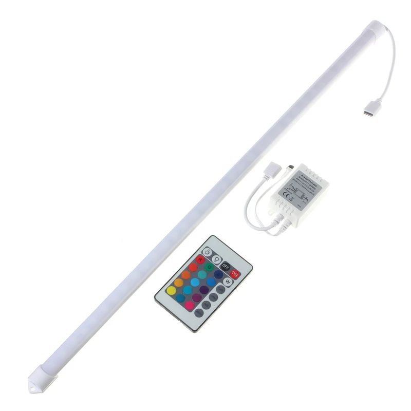 50 см U Shaped36 rgb светодиодные 5050 SMD 12 DC алюминиевый сплав оболочки полосы жесткий светильник для шкафа 8,64 W