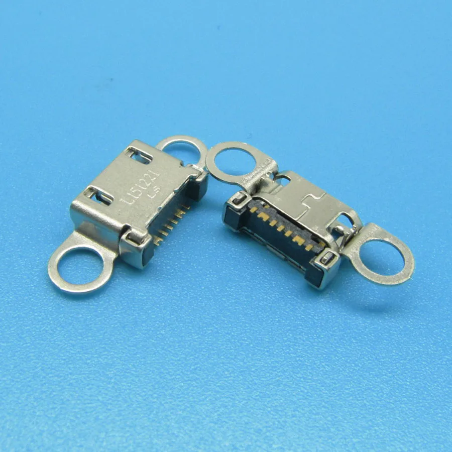 

200 шт., разъем для зарядки Micro Mini USB для Samsung S6 Edge G925 G925F