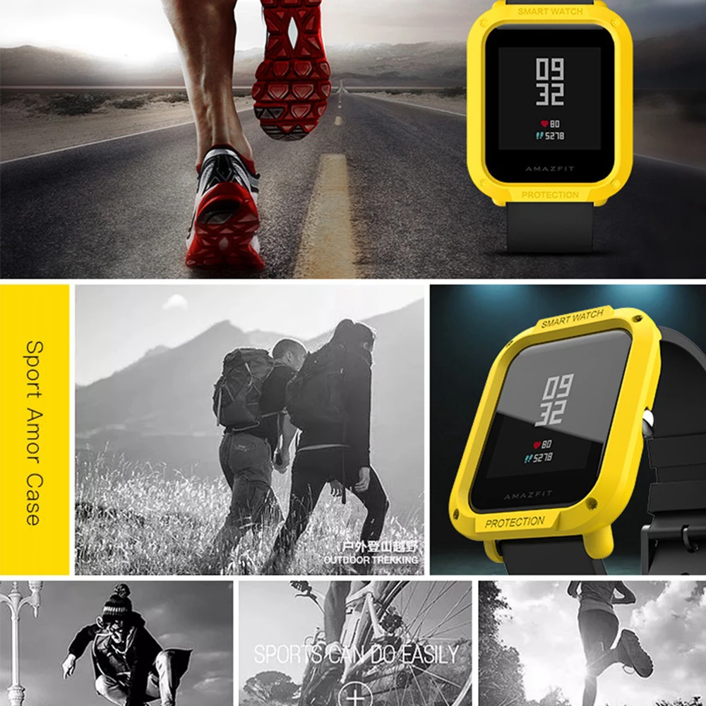 Сменный жесткий защитный чехол для часов Huami AMAZFIT Bip Youth Sports|Смарт-аксессуары| |