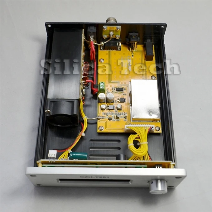 Professional CZE-T251 0-25W adjustable FM stereo transmitter broadcast radio station NJ connector | Radio &amp TV Broadcasting Equipment