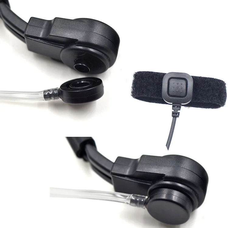 Гарнитура ФБР с микрофоном гарнитура вибрацией для Motorola Walkie Talkie APX2000 APX4000 APX7500 Ham