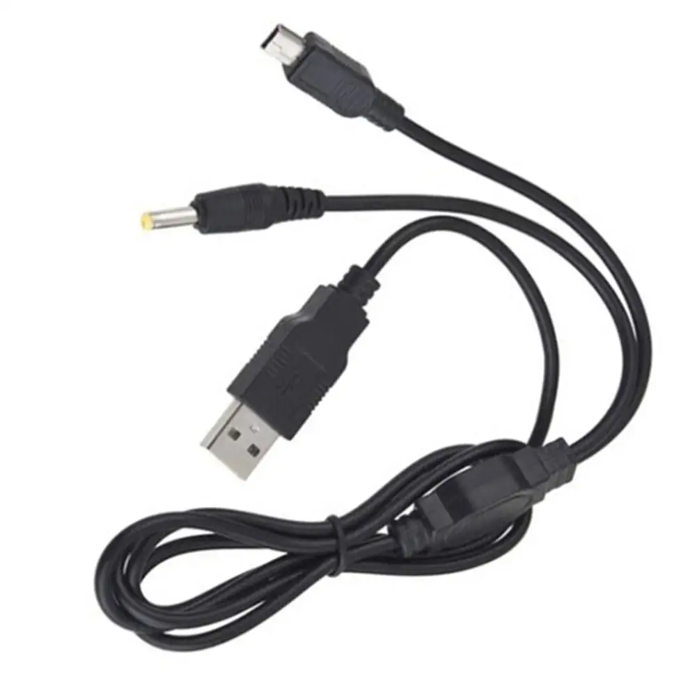 2 в 1 USB кабель для зарядки и передачи данных Sony PSP 2000 3000 зарядное устройство
