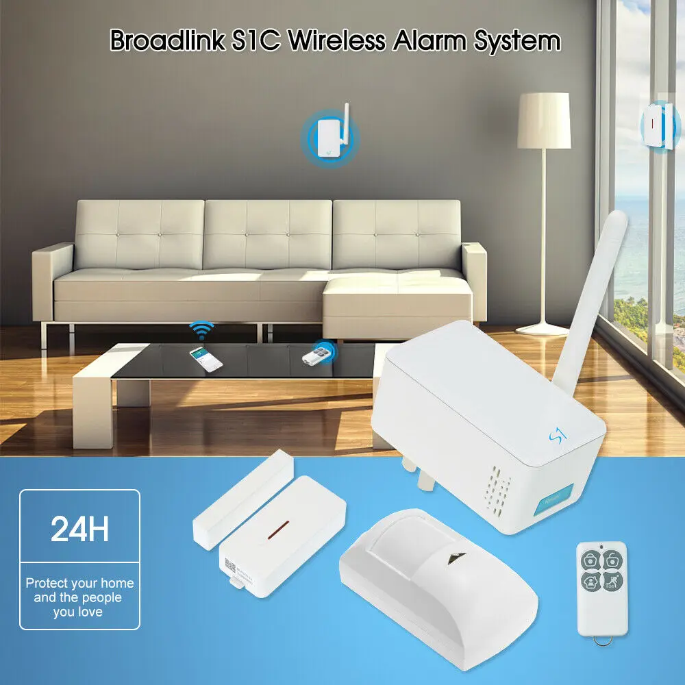 BroadLink S1 концентратор умная домашняя система охранной сигнализации Wifi 433HMz