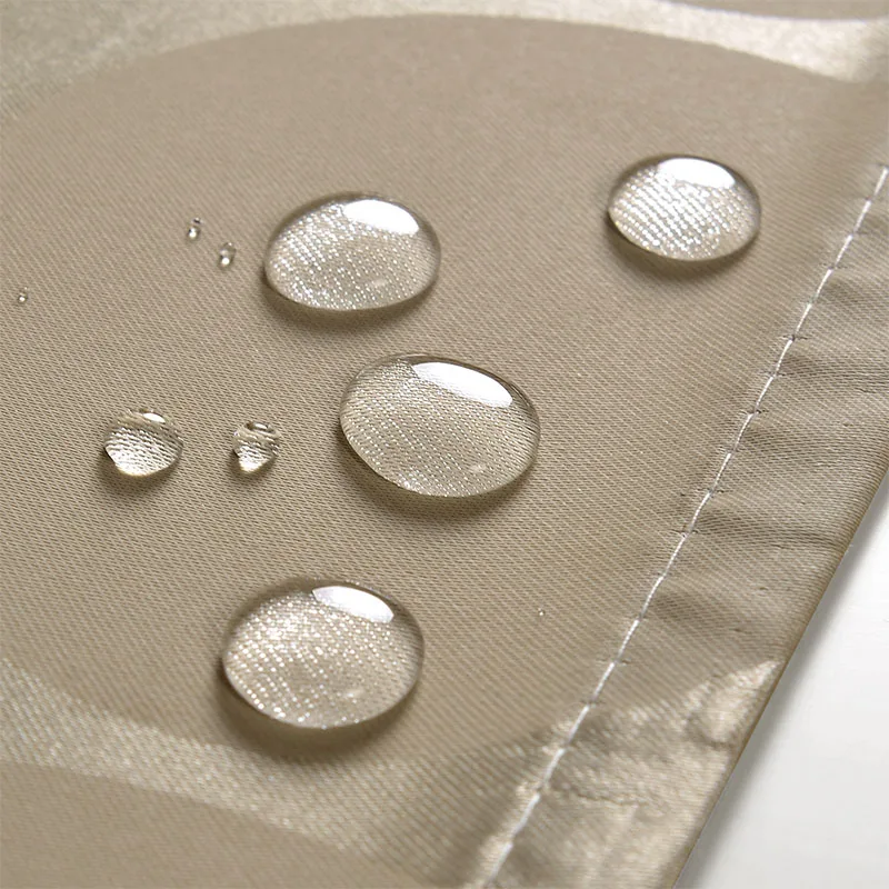 Simple Style High-Quality Polyester Cloth Shower Curtain Mocha Ball Spot Pattern Waterproof And Mildew Sanitary Insulati YL-09 | Дом и сад