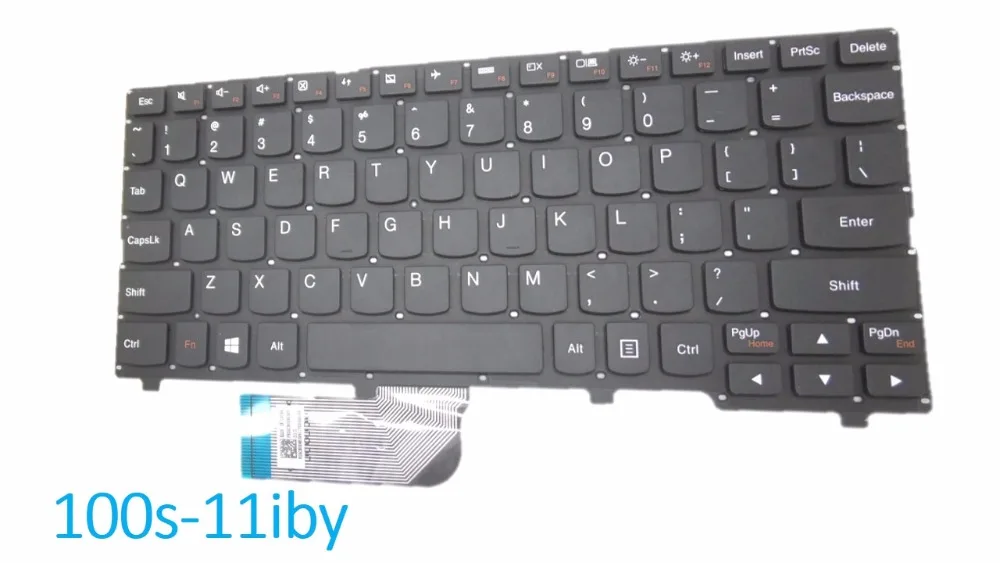 Клавиатура для lenovo Ideapad 100 S 11 100S 11IBY английский США 5CB0K48350 5CB0K48394 DOK V6556D US без рамки