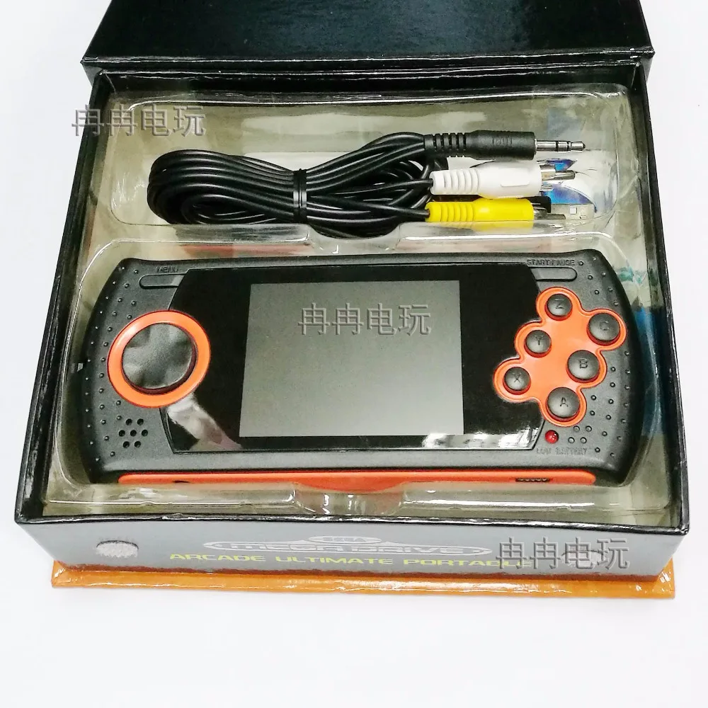 Бесплатная доставка 2 8 дюймовый булайт в 15 играх Sega 16 бит аркадная игра Genesis