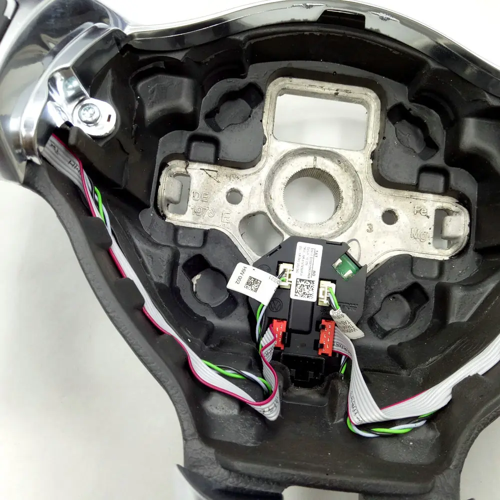 Красный кожа рук сшиты с отверстием в фортепиано краски многофункциональное