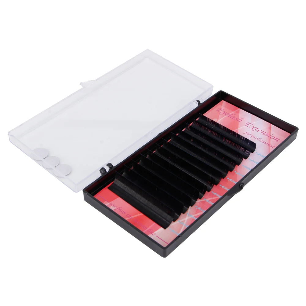 

5 Packs Individual False Flat Lashes Mink Ellipse eyelashes Eyelash Extension
