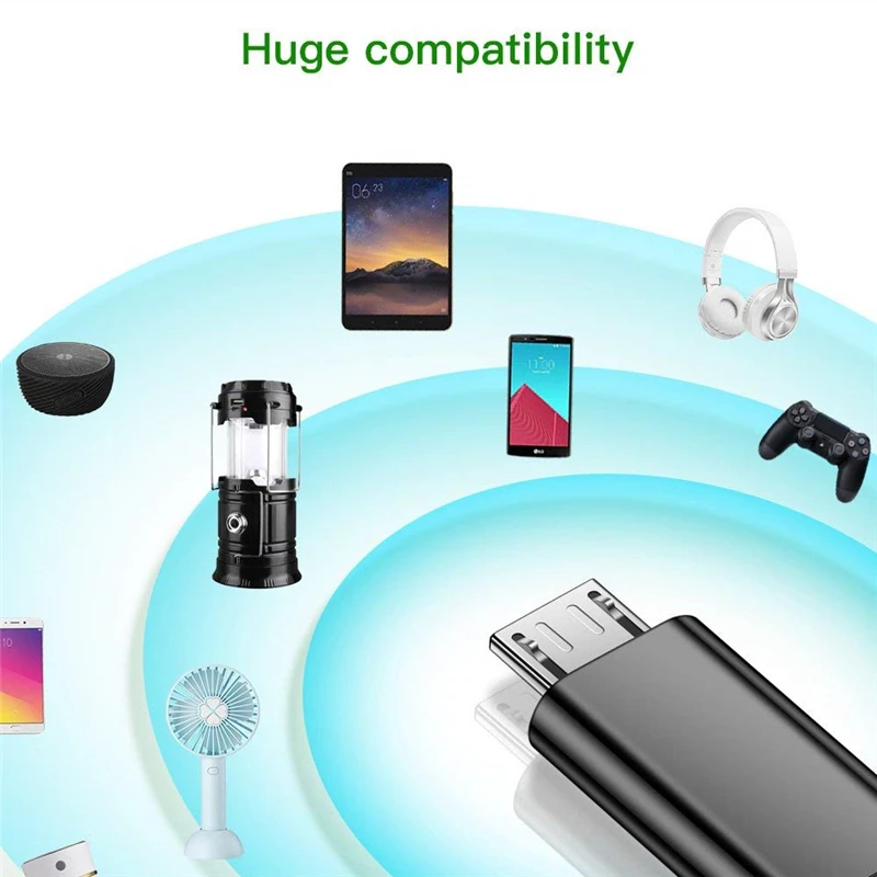Адаптер SIANCS Mini Type C Женский на Micro USB Мужской внешний разъем для зарядного