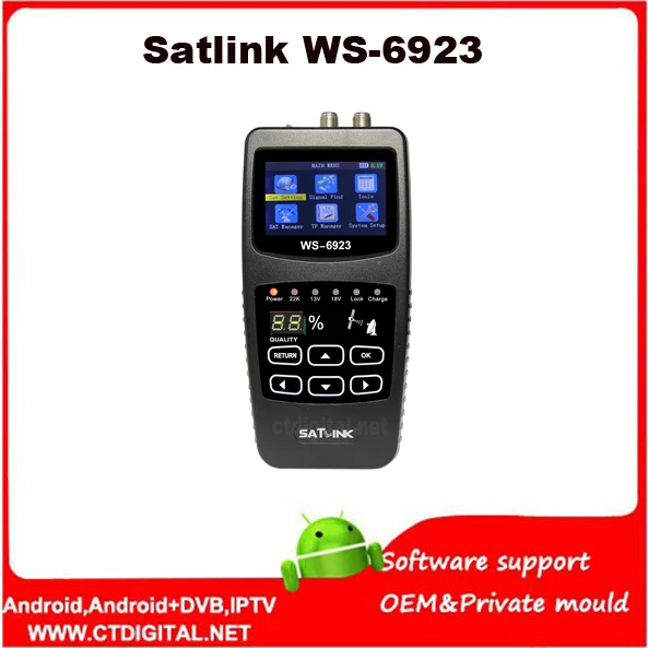 Satlink WS-6923 satfinder 2," спутниковый Finder Цифровой спутниковый Finder метр sat-link WS6923 satfinder
