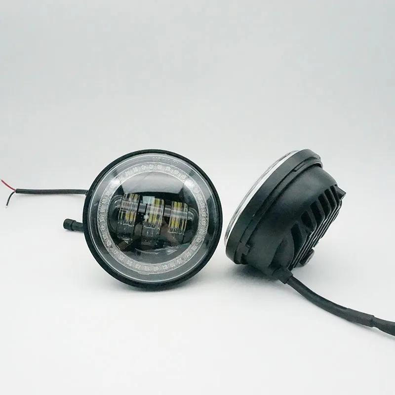 Светодиодные фары ближнего и дальнего света 7 дюймов 40 Вт RGB с дистанционным