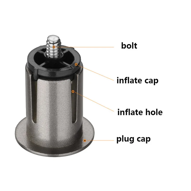 1 пара велосипедных заглушка для рукоятки MTB дорожного велосипеда торцевая на