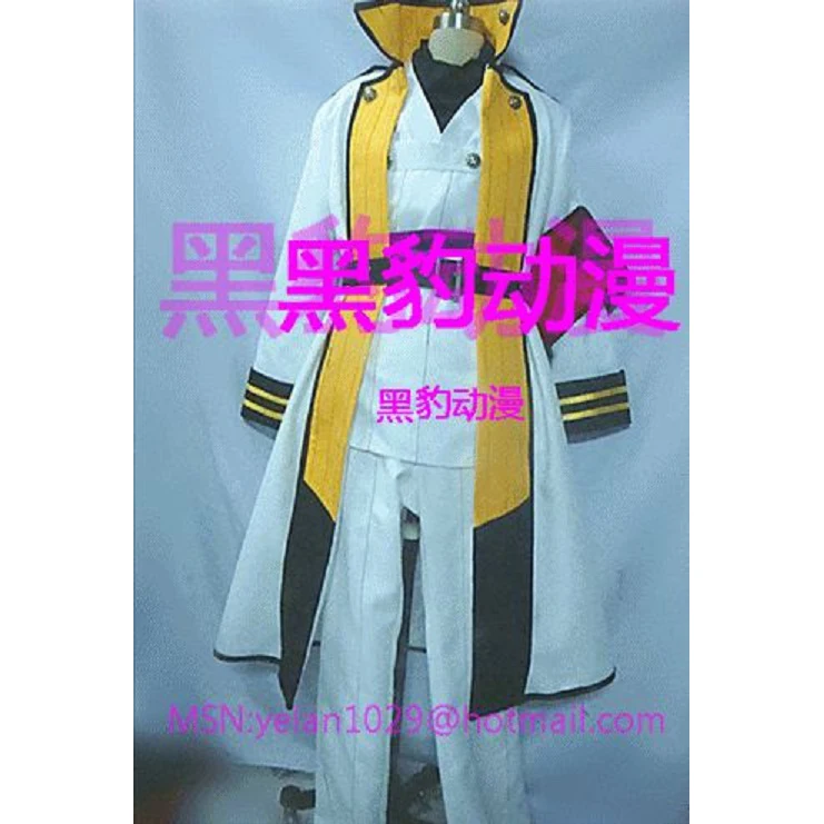 Хакуоуки демон из блошиного цветка Shinsengumi Kitan Kazama Chikage униформа наряд Аниме