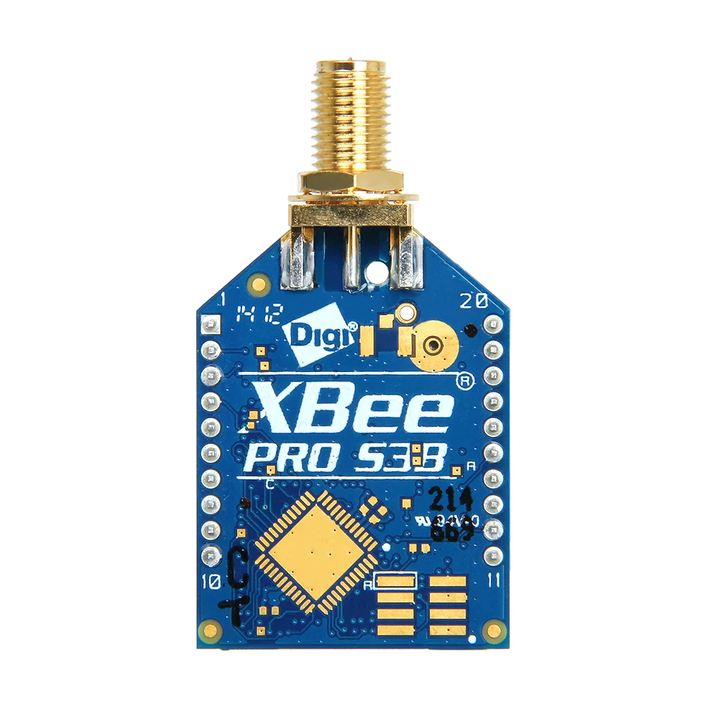XBee PRO 900HP RF module (S3B) DigiMesh 900 МГц 250 мВт RPSMA 200 кбит/с|rpsma| |