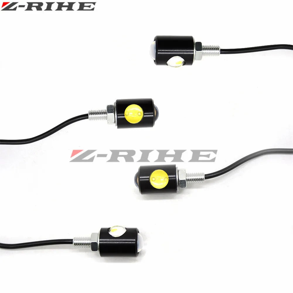 2PCS/Set Universal 12V 12 LED Motorcycle/Motorbike Turn Signal Indicators Blinker Amber Light Lamp Bulb For Honda honda |