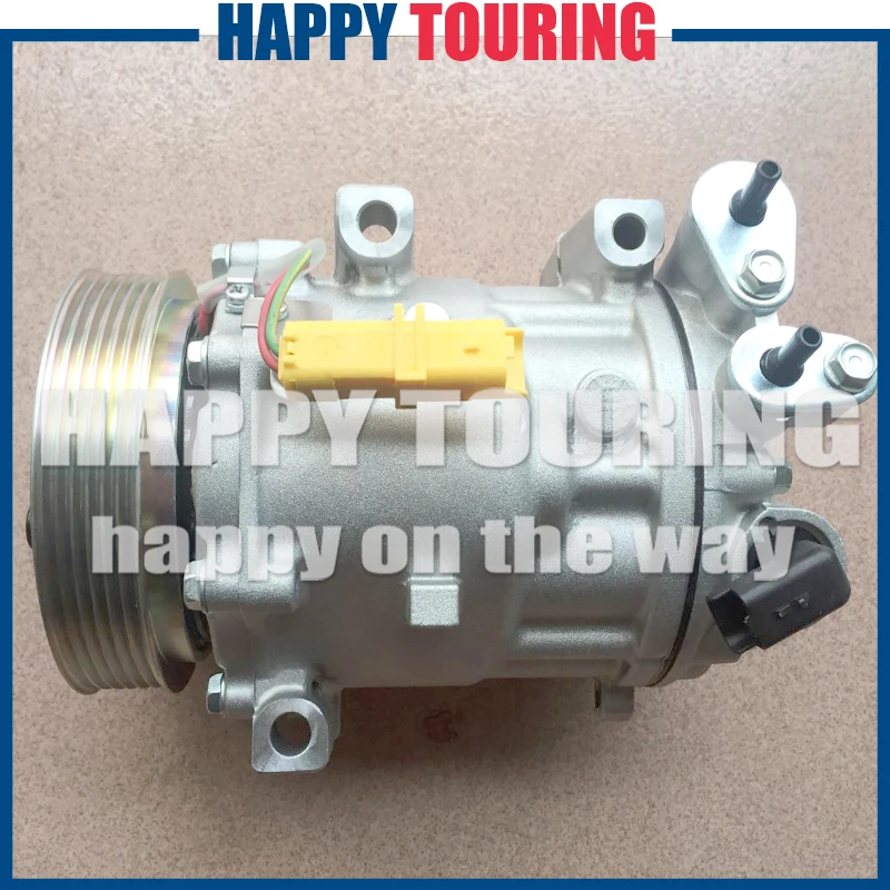 SD7C16 AC компрессор для PEUGEOT 407 SW 2,0 HDi 135 100KW 136CV 2004-9683055180 9670022580 9684141780 9671333180 6453WX 1318