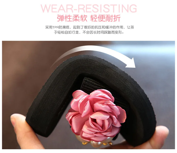Тапочки для девочек; Детские пляжные модные повседневные сандалии с бантом; коллекция года; сезон лето; удобная женская домашняя обувь; детские тапочки с цветочным принтом