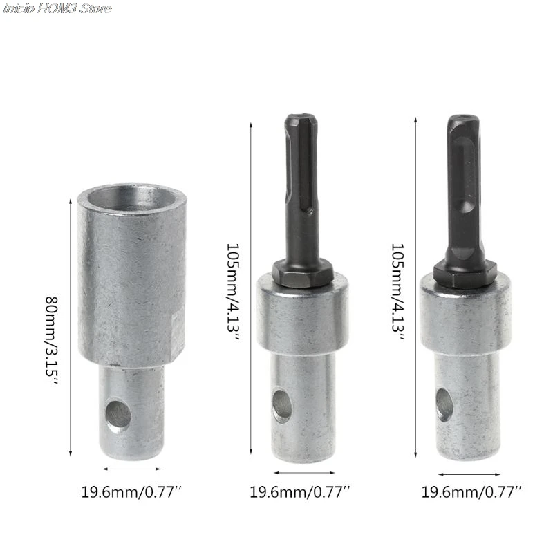 Сверло шнек с резьбой SDS адаптер коннектор для водяного бурового