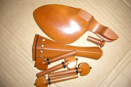 

10 комплектов фитингов для скрипки 4/4 jujube wood #6421