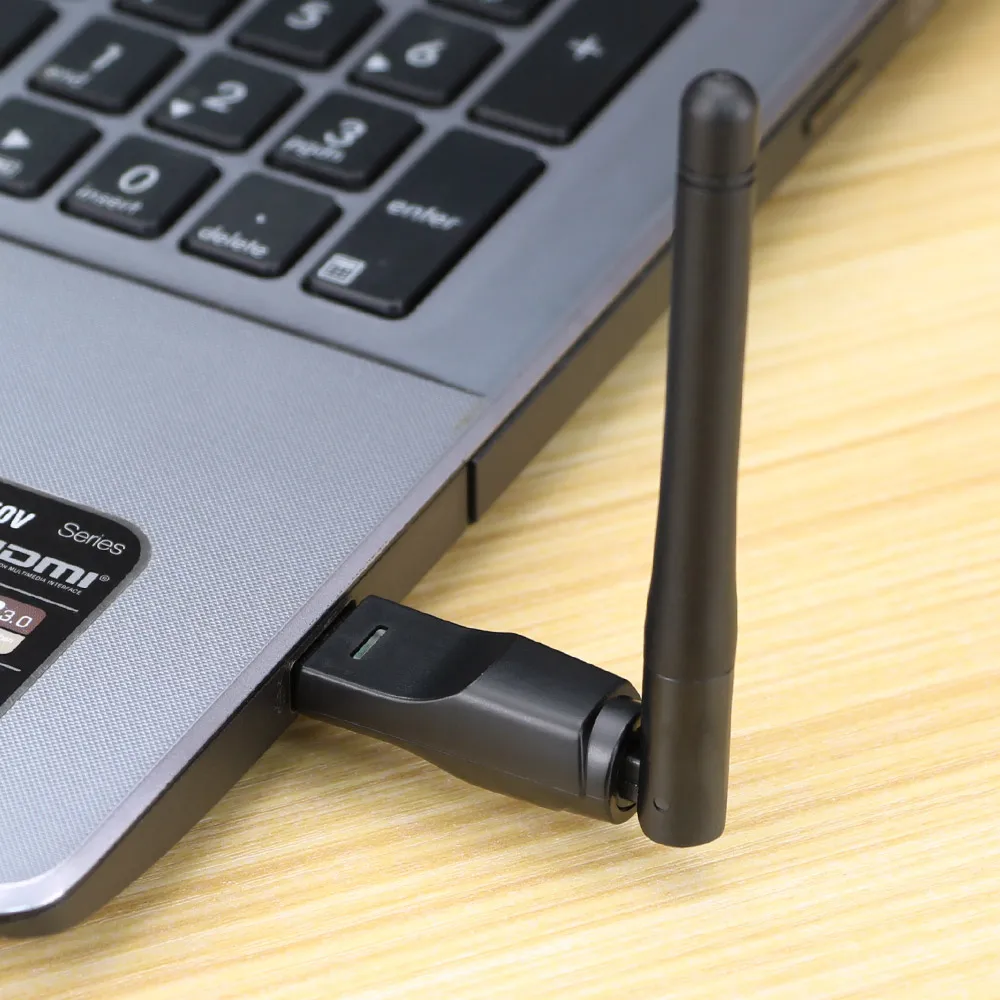 Wi Fi адаптер 150 Мбит/с 2 4 ГГц USB|Сетевые карты| |