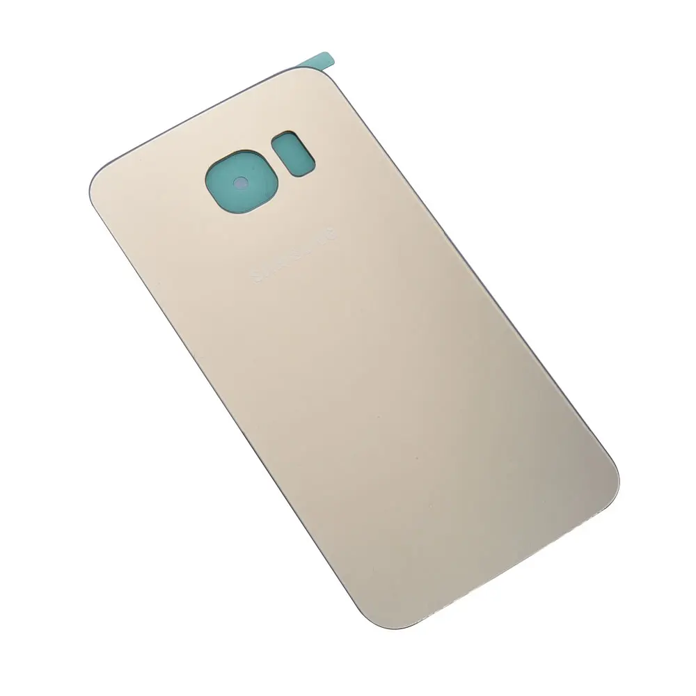 Сзади Стекло крышка Батарея дверь сзади Корпус чехол для samsung Galaxy S6 G9200 G920F край G925F