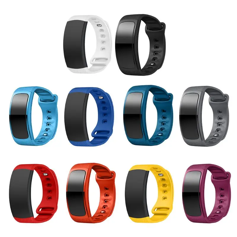 Сменный ремешок на запястье для Samsung Gear Fit 2 Pro/SM R360 силиконовый часов Прямая