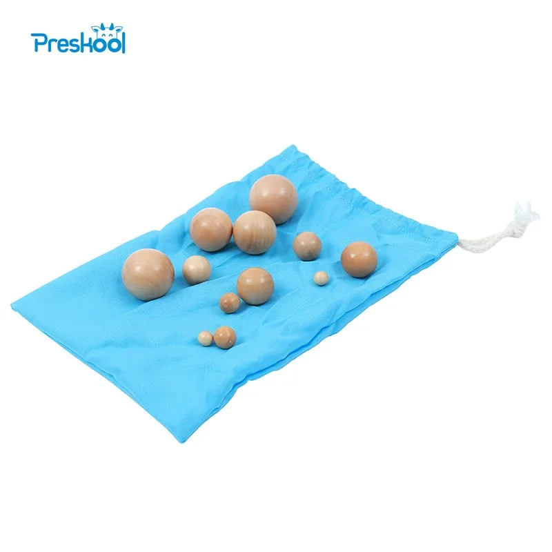 Детская игрушка Монтессори таинственная сумка того же размера различные формы