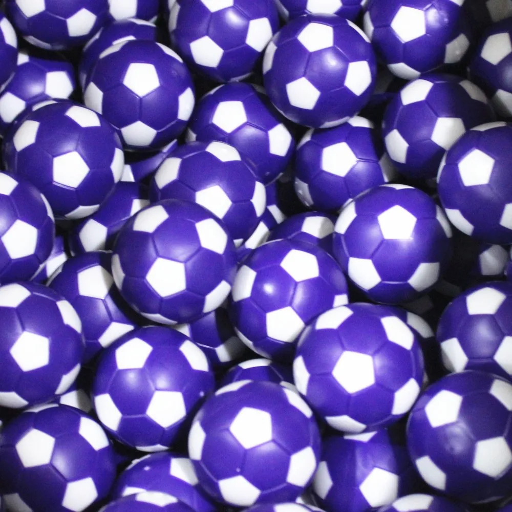 Футбольный мяч мини шары 4 шт. Футбол Настольный Мяч Fussball Крытый Игры Фиолетовый +