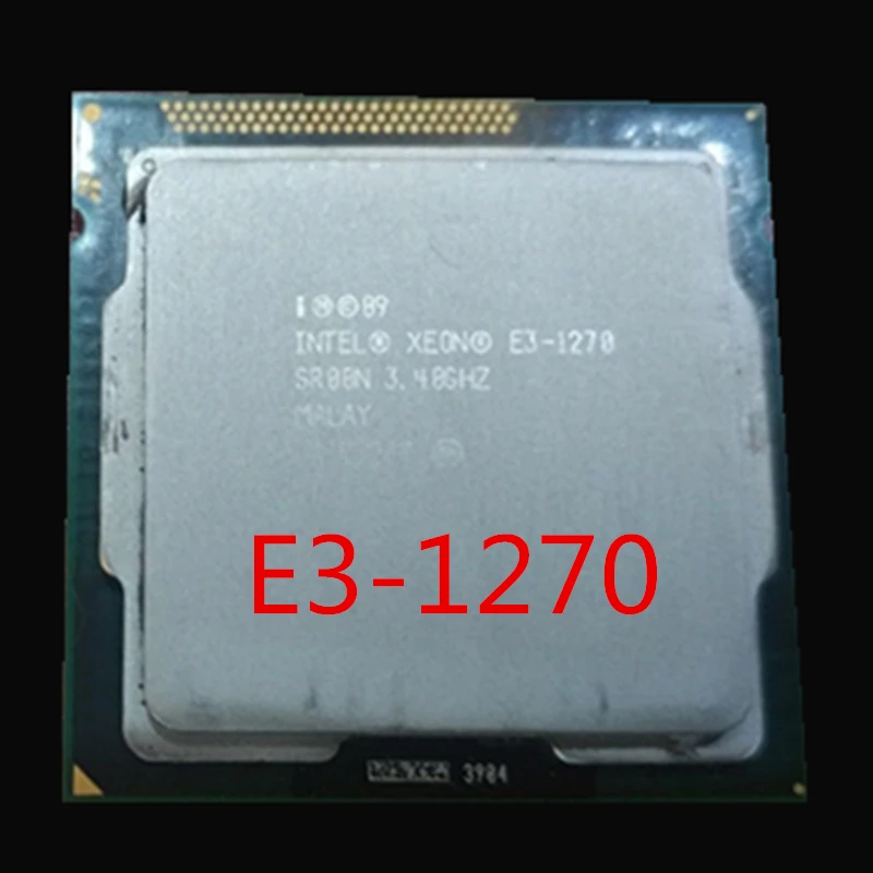 Процессор Intel Xeon e3 1270 3 4 ГГц LGA1155 8 Мб четырехъядерный процессор LGA 1155 ЦП