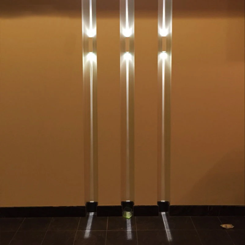 

Wall Light Rectangle Design 1/2/4 lights Plating Aluminium Cover CREE LED Sconce Light Hallway Coffee Shop Indoor