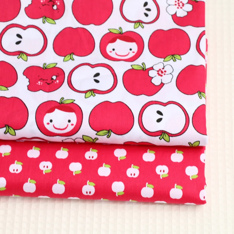 100% хлопчатобумажная ткань для шитья сделай сам Лоскутная Ткань детская одежда