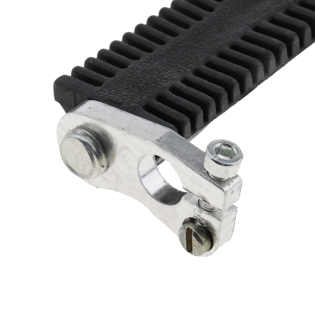 

1 Pair Motorcycle Pedals Foot Pegs Rest Footrests Footpegs Rider Foot Peg for 47cc 49cc Mini Motor Pocket Dirt Pit Bike Black