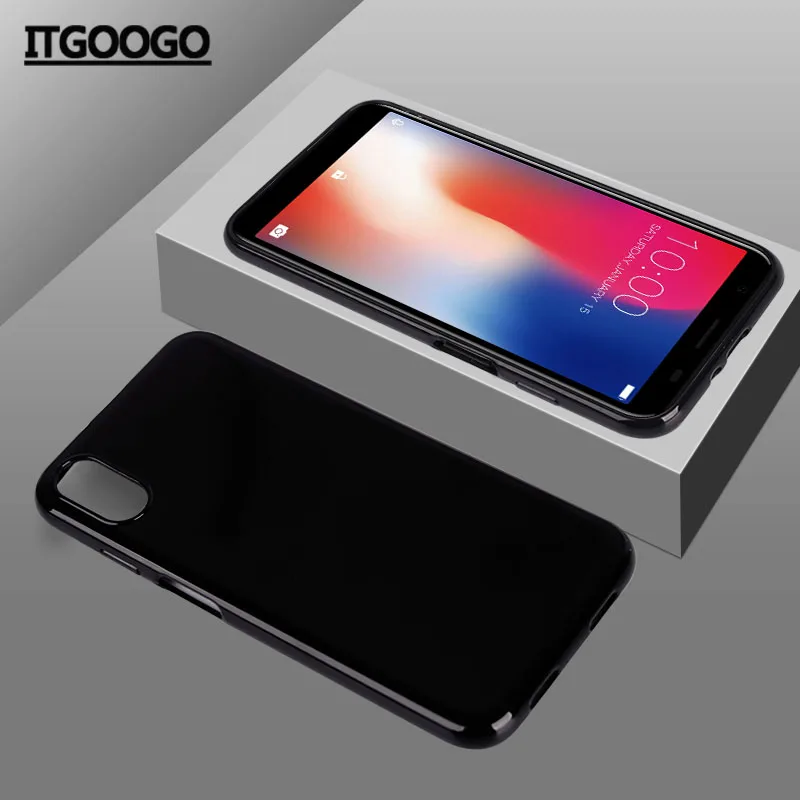 Чехол Для Doogee X55 противоударный защитный мягкий силиконовый чехол из ТПУ для
