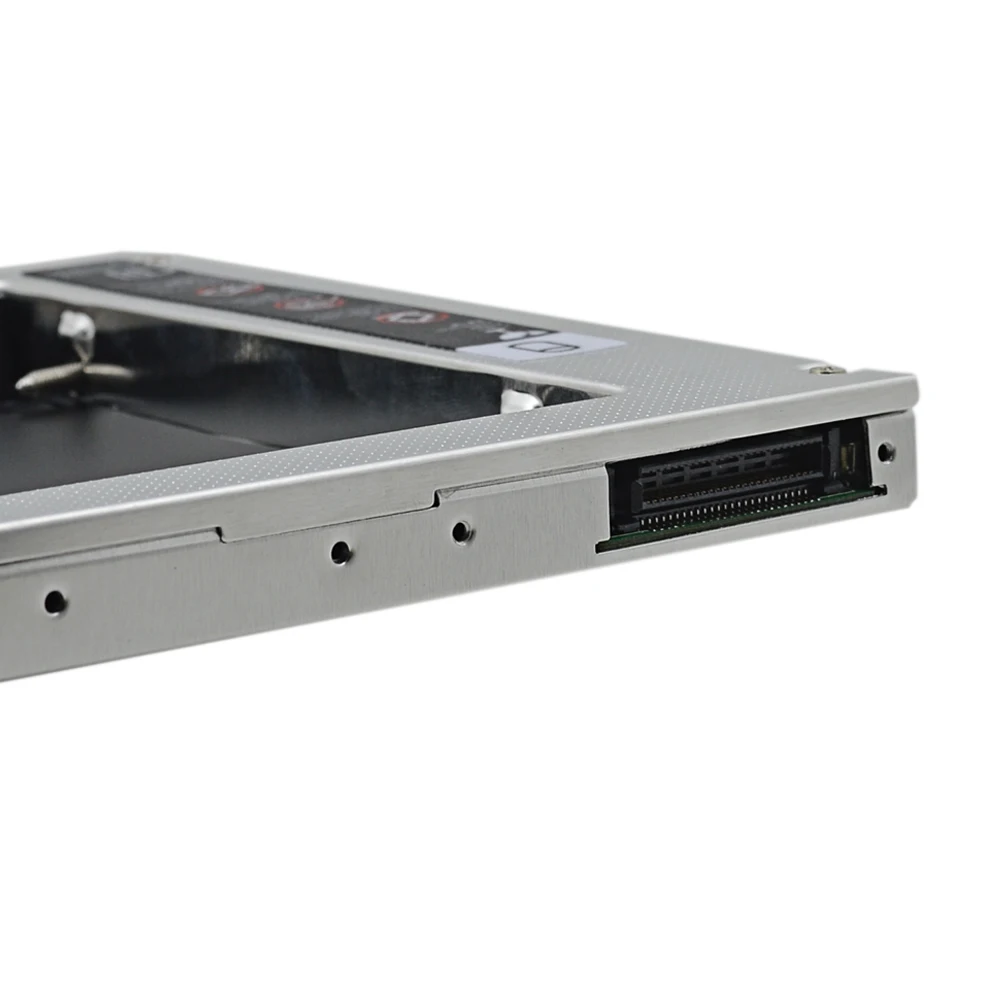 Совершенно новый 2 й HDD Caddy 12 7 мм IDE к SATA 3 0 5 дюйма SSD корпус жесткого диска чехол для