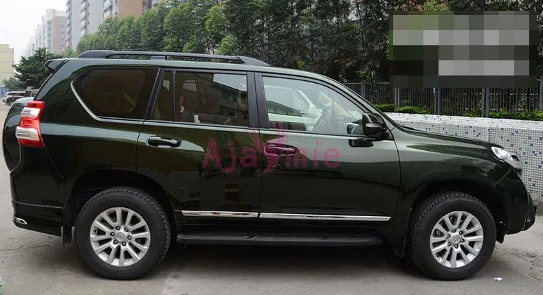 Аксессуары для Toyota Land Cruiser Prado LC150 FJ150 2010-2018 зеленый цвет дверная отделка комплект