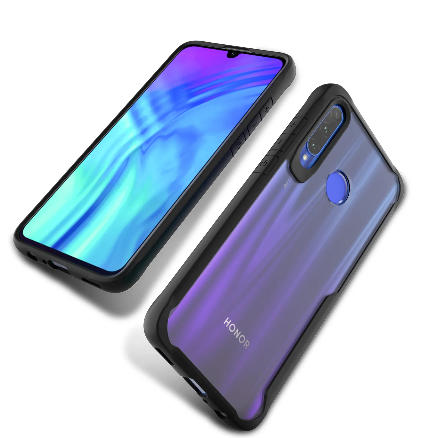 Чехол для телефона huawei honor 10 i чехол honor 10 i противоударный бампер прозрачный Кристальный полный жесткий чехол для huawei honor 10 i чехол 6,21"