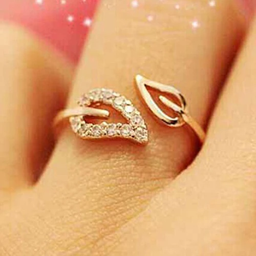 Новинка 2015 мужские женские Регулируемые стразы открывающиеся манжеты с листьями