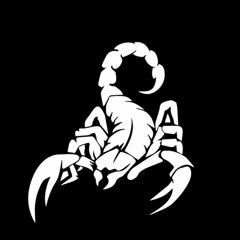 YJZT 15 5 см * 16 7 Скорпион украшение автомобиля фотоаксессуары виниловая наклейка