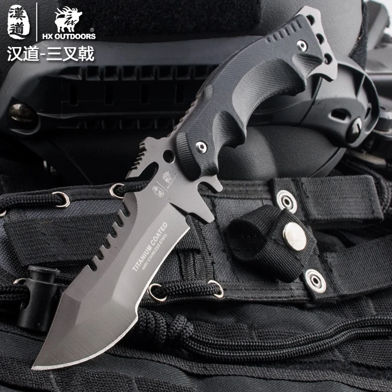 HX на открытом воздухе выживания Ножи Охота Кемпинг Karambit для шашлыков Тактический