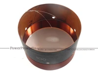 1pcs 100mm bass voice coil woofer with sound air outlet hole for 12 inch 18 inch subwoofer speaker 8ohm in out