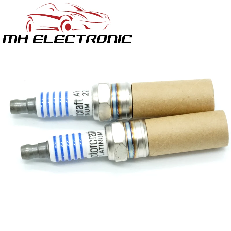 MH Электронный 2 шт./компл. SP 411 AYFS22FM свечи зажигания для Ford Edge Fusion Lincoln MKS MKX Mercury Mystique