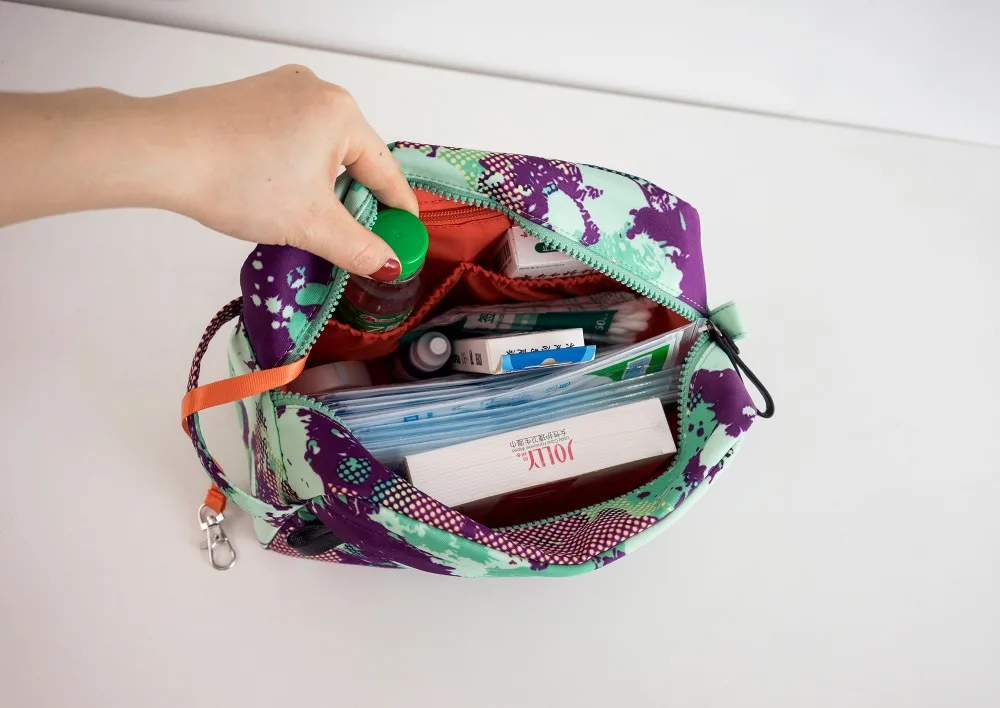 Для женщин Travel Organizer мешок руки девушки косметический мешок руки Косметика Сумки стиральная туалетных комплекты для хранения сумки