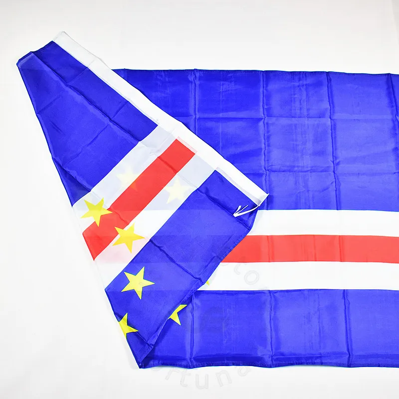 

Cape Verde 90*150cm flag Banner Hanging National flag for meet,Parade,party.Hanging,decoration