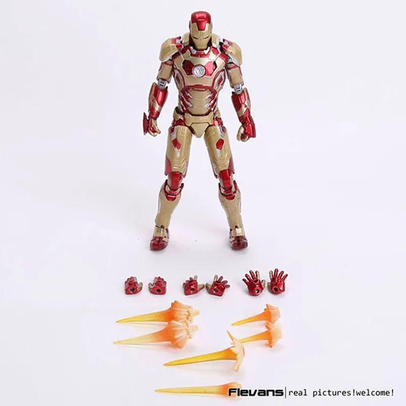 Marvel Железный человек Mark MK 42 43 с диванной ПВХ фигурка коллекция игрушек модель